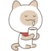 Siamese Cat Woodi by Jelly 10