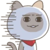 Siamese Cat Woodi by Jelly 14