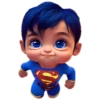VARIOS SUPER KIDS HEROES BLANCA AT 18