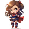VARIOS SUPER KIDS HEROES BLANCA AT 28