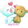 I
my love