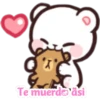 Te muerdo asi