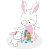 Cute Rabbit Sticker 5