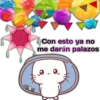 Con esto ya no
me darán palazos
ChAch