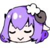 Purple sheep girl 1. 7