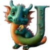 Alfabeto dinossauro 8