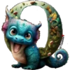 Alfabeto dinossauro 12
