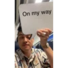 On my way