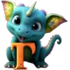 Alfabeto dinossauro 16