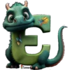 Alfabeto dinossauro 17