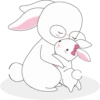 Cute Rabbit Sticker 11