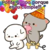 Ponte guapa porque
es tu cumple!!
