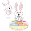 Cute Rabbit Sticker 13