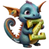 Alfabeto dinossauro 19