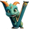 Alfabeto dinossauro 21