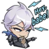 " Hey, babe!
