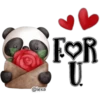 Panda San Valentín ️ 14