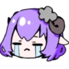Purple sheep girl 1. 18