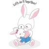Cute Rabbit Sticker 18