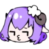 Purple sheep girl 1. 20