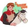 I know
you