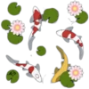 Peces Koi❥ ︎ͫ1 Clásica 10