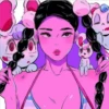 pink girl 8