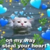 on my way
steal your heart