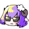 Purple sheep girl 2. 8