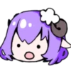 Purple sheep girl 2. 12