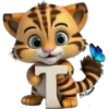Abecedario 10 gatito 18