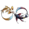 Peces Koi❥ ︎ͫ1 Clásica 25