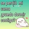 se perdió mi cama Gina 07044 ¿puedo dormir contigo?