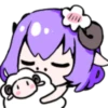 Purple sheep girl 2. 16