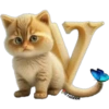 Abecedario 10 gatito 24