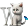 Abecedario 10 gatito 26