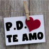 P.D.
TE AMO