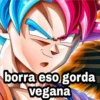borra eso gorda
vegana