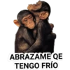 ABRAZAME QE
TENGO FRÍO
