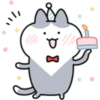 Gentle Tuxedo Cat by Jelly 8