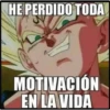 HE PERDIDO TODA
MOTIVACIÓN
EN LA VIDA
