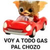VOY A TODO GAS
PAL CHOZO