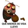 QUE MIERDA DE VIDA
LLEVO