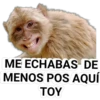 ME ECHABAS DE
MENOS POS AQUÍ
ΤΟΥ