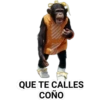 QUE TE CALLES
COÑO