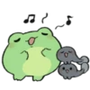 ROUND FROG FRIENDS 25