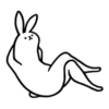 rabbit with beautiful 5