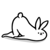 rabbit with beautiful 9
