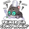 AYUDA
?
AYUDA
?
Emm
AYUDA
?
PRIMER DÍA
COMO ADMIN