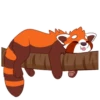 Red Panda Stickers 6